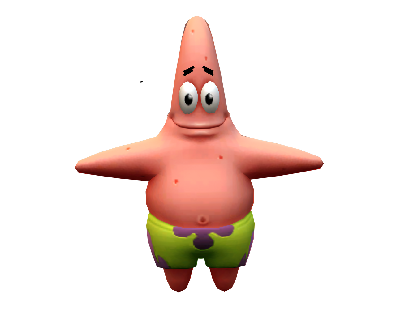 Patrick Star R4 Patrick Star (3D Version 2) by Fortnermations on DeviantArt