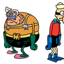 Mermaid Man and Barnacle Boy (Tribute Drawing)