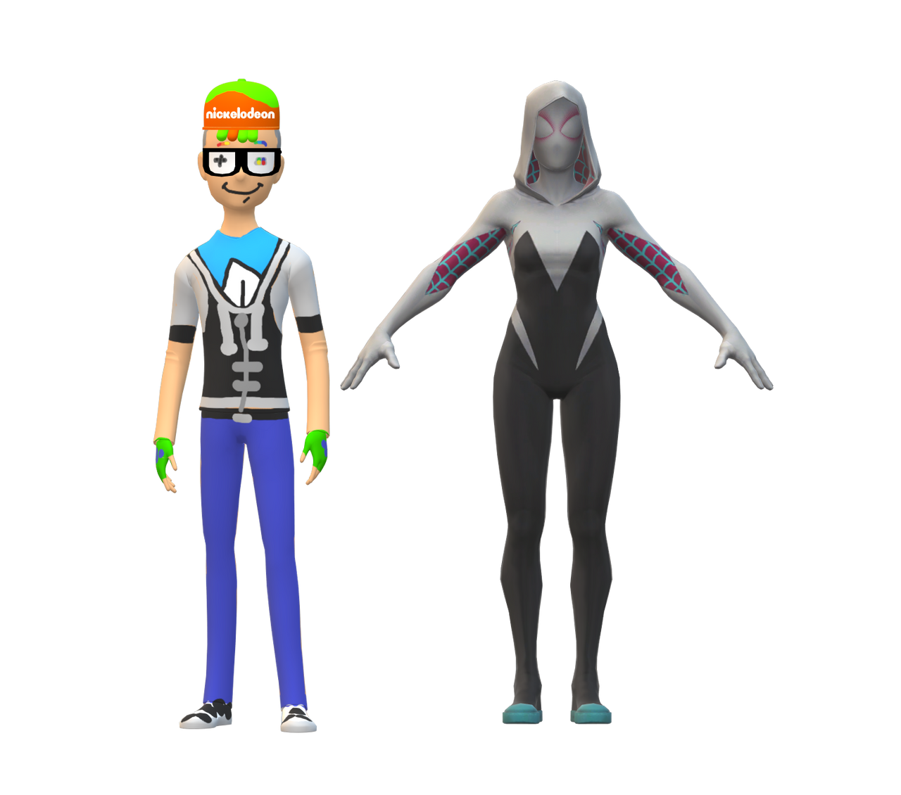 Timmy and Spider-Gwen (3D) by Fortnermations on DeviantArt Timmy and Spider-Gwen (3D) by Fortnermations on DeviantArt