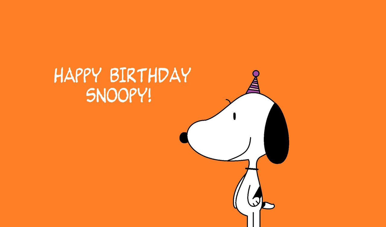Happy Birthday Snoopy By Fortnermations On Deviantart Happy Birthday Snoopy By Fortnermations On Deviantart