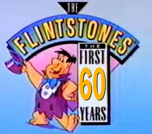 60 e non dimostrarli! Auguri ai Flintstones