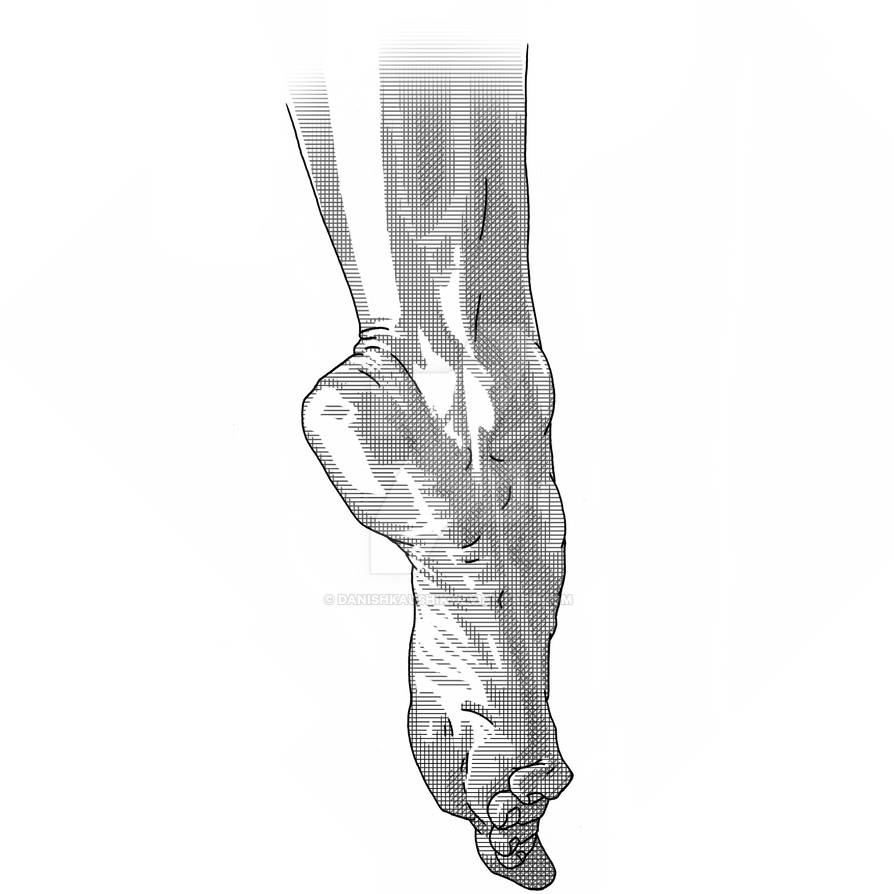 Foot Digital Sketch Study by DanishKaushik on DeviantArt