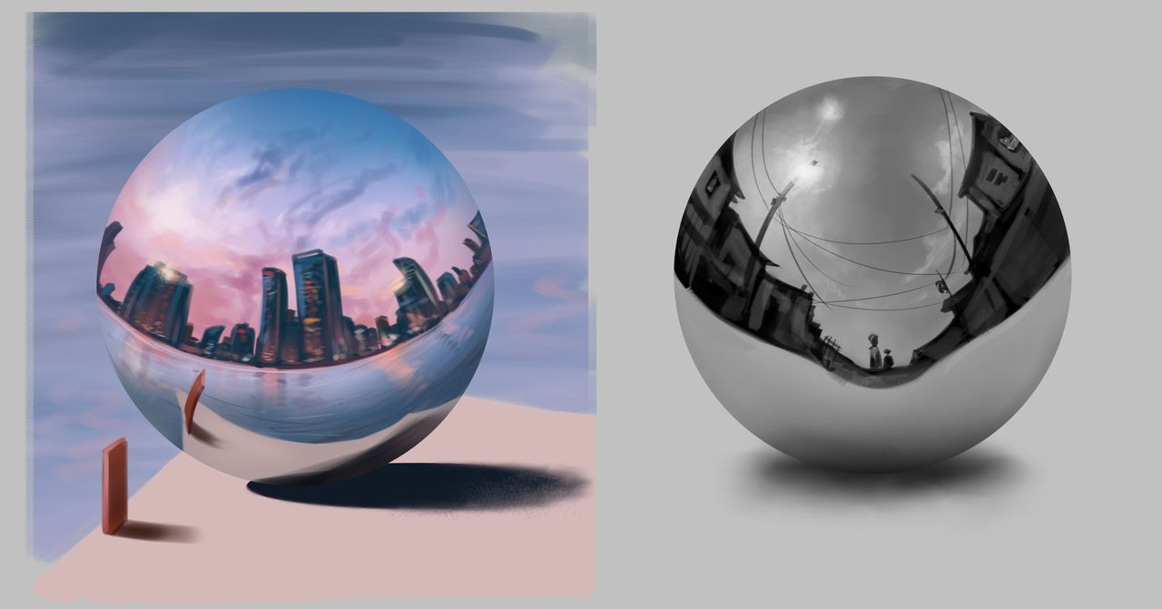 Hand Rendered Chrome Chrome Rendering study by DanishKaushik on DeviantArt