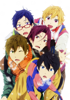 Free! Iwatobi Swim Club Render