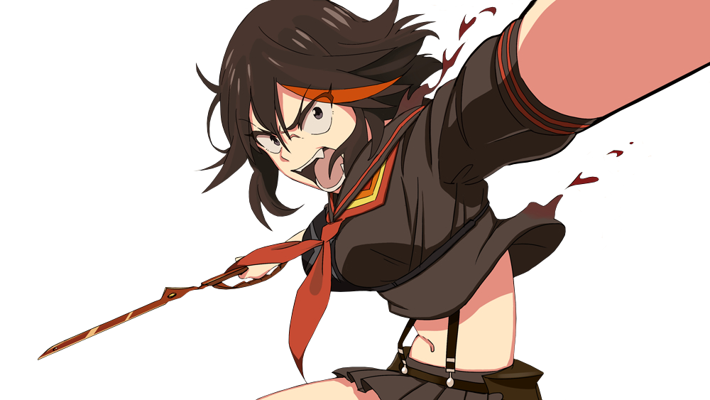 Kill la Kill - Matoi Ryuko Render by lraskie on DeviantArt