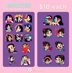 Emote comissions