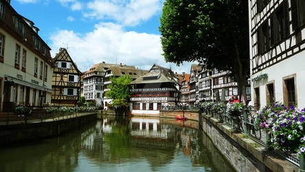 Strasbourg - View to Place Benjamin Zix by Paseas-Images