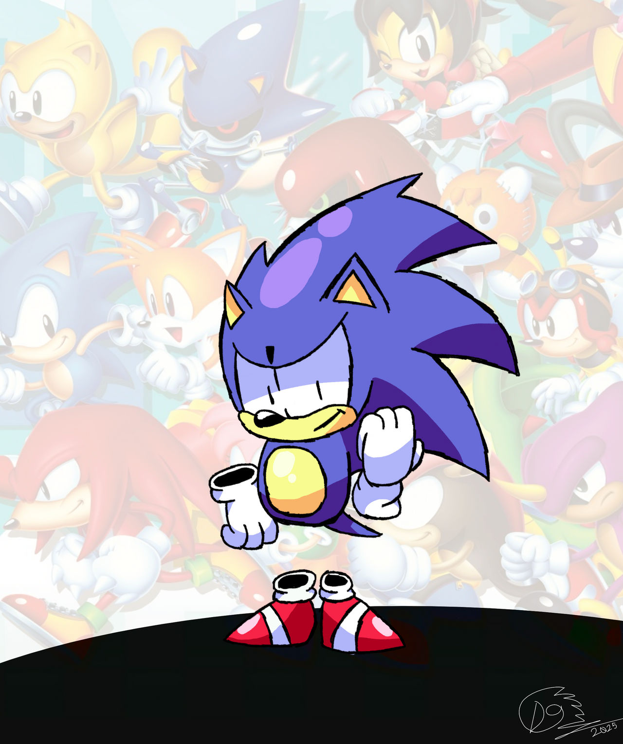 Classic Deviantart Classic Sonic by DGArtDMM on DeviantArt
