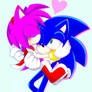 Amy Rose's Kiss to Sonic