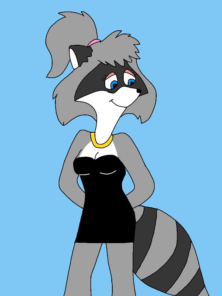 Lisa Racoon Lisa Raccoon in a Little Black Dress 3 by CrawfordJenny on DeviantArt