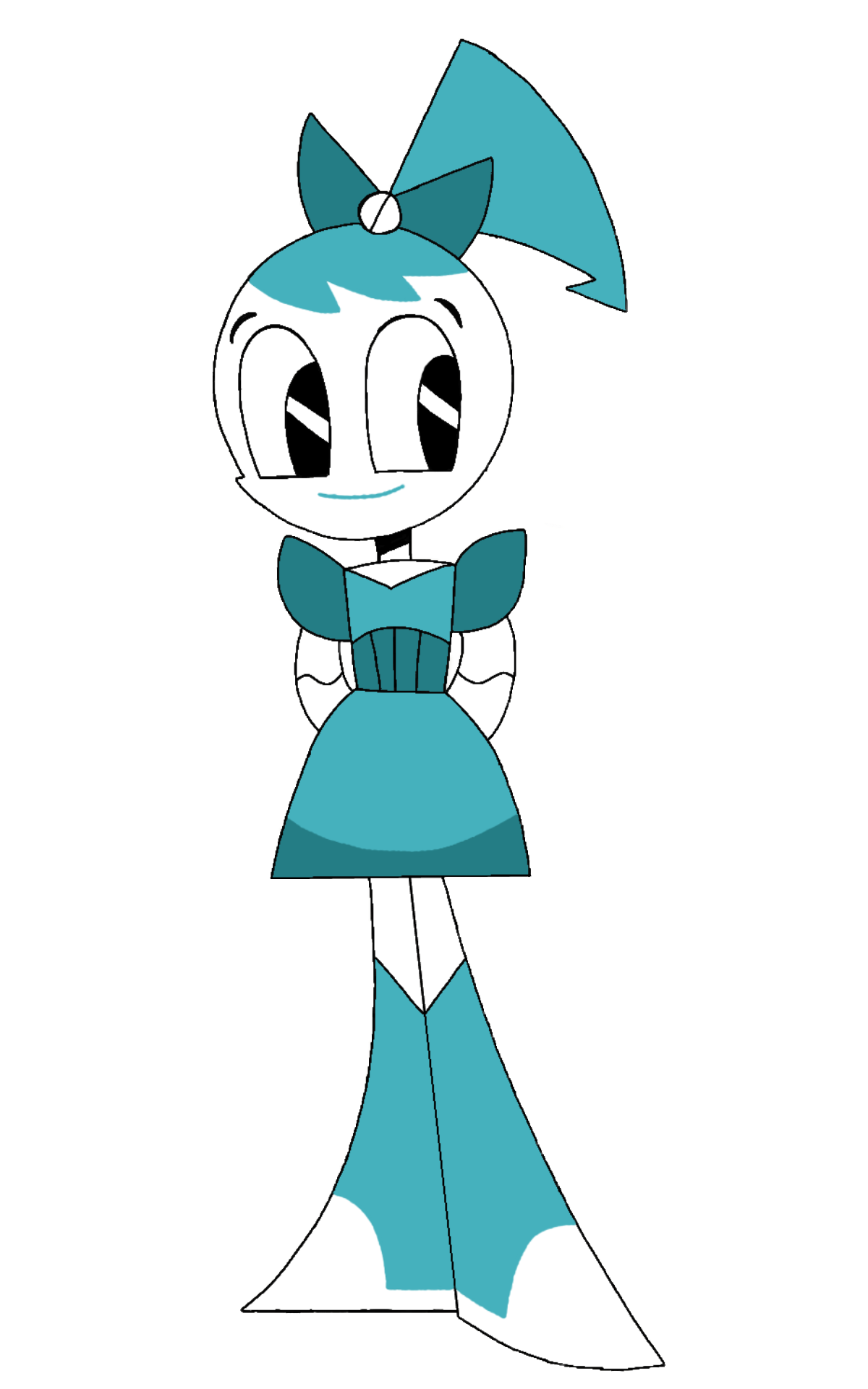 My Life As A Teenage Robot Jenny Vector - Free Transparent PNG