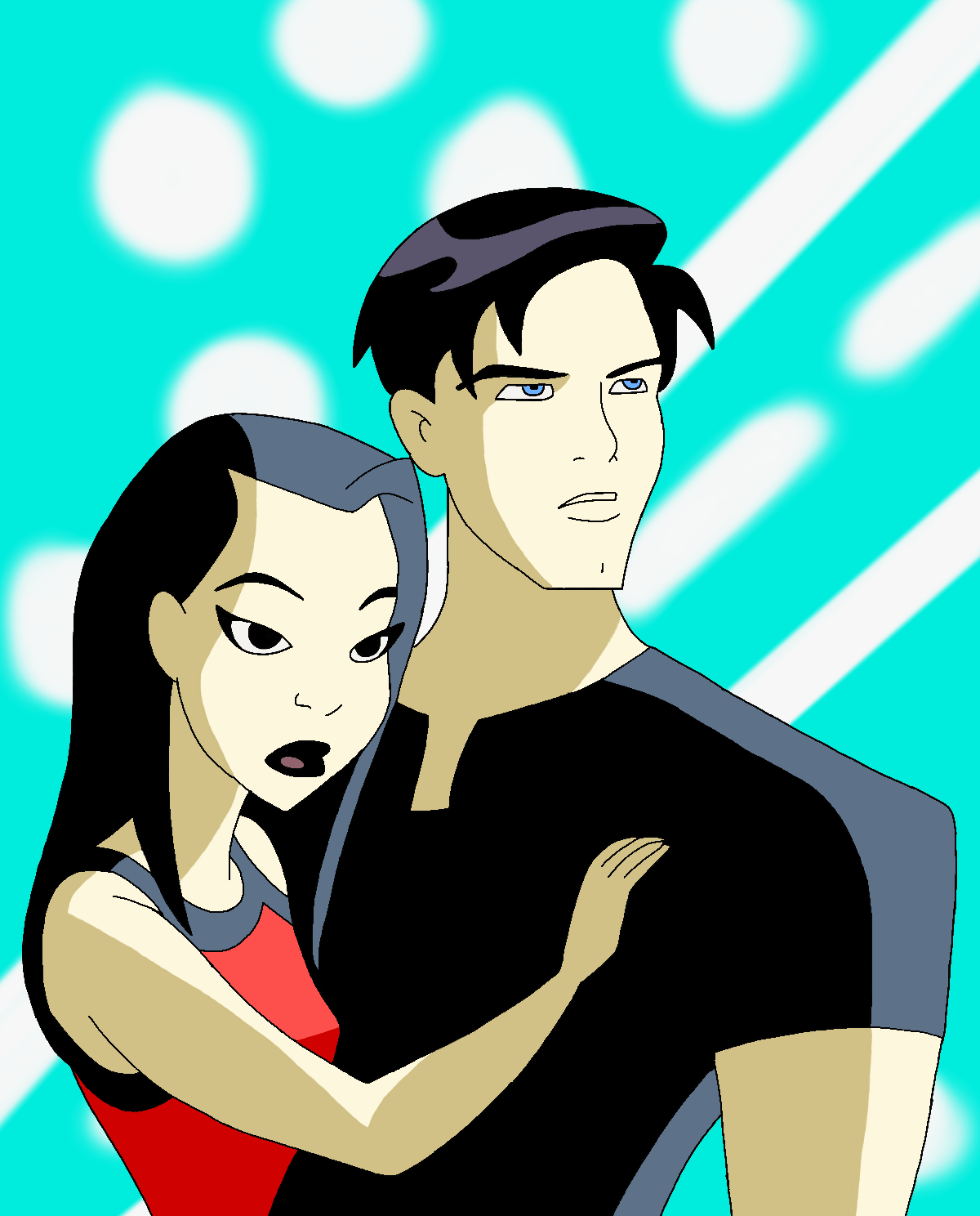 Batman Beyond: Terry and Dana Saw the Moment by CrawfordJenny on DeviantArt