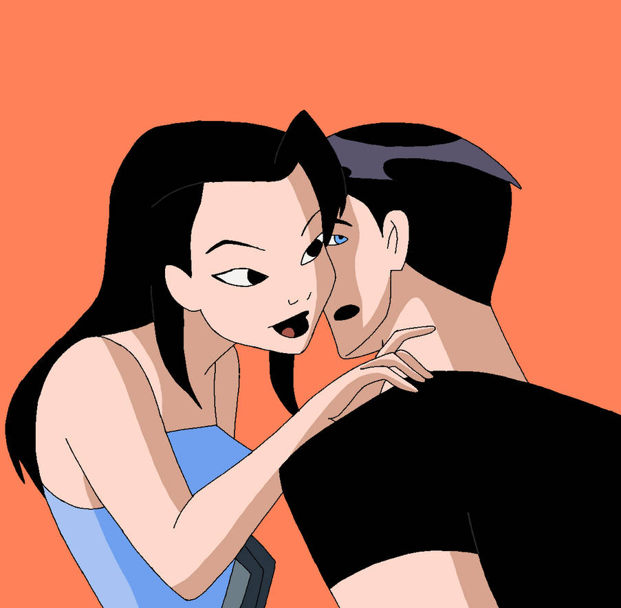 A Kiss from a Girlfriend of Batman Beyond by CrawfordJenny on DeviantArt