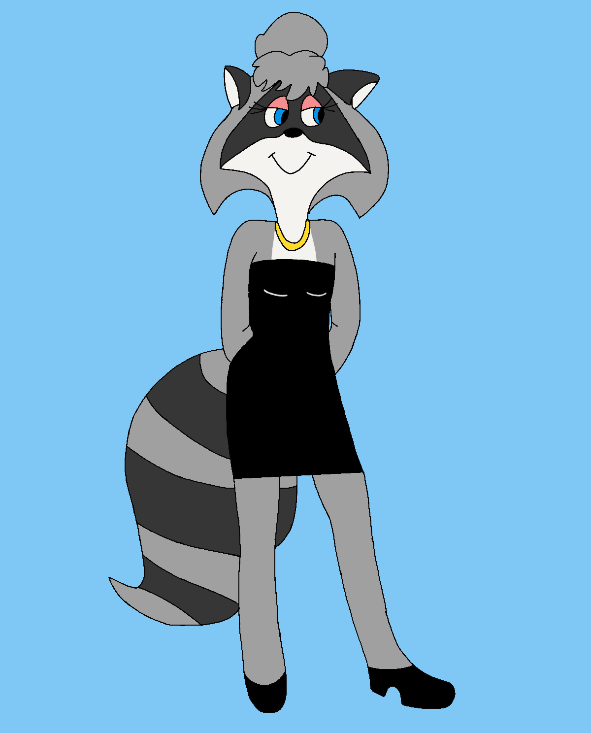 Lisa Racoon Lisa Raccoon in the Little Black Dress 7 by CrawfordJenny on DeviantArt