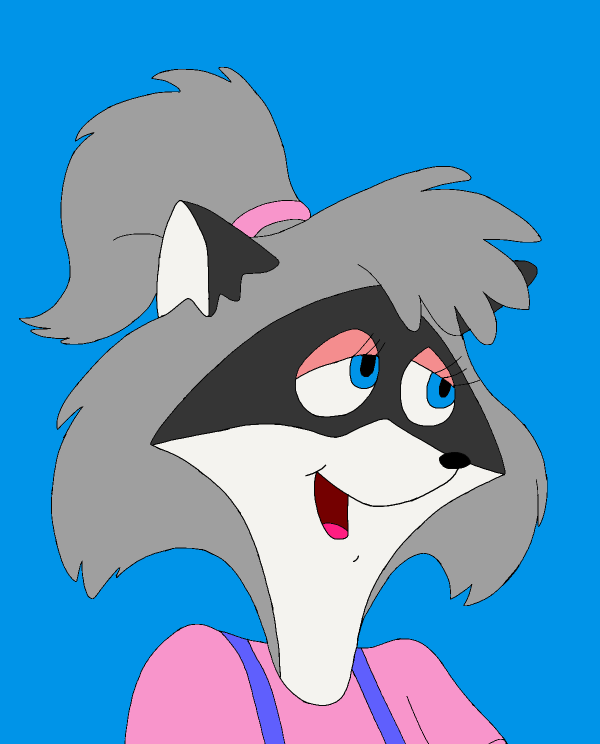 Lisa Racoon The Raccoons: A Lisa Raccoon Portrait by CrawfordJenny on DeviantArt