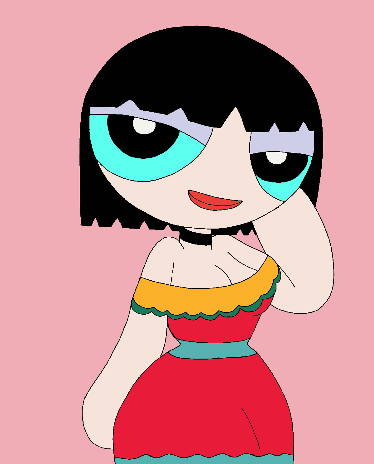 Ppg Oc: Sam the Pinup Mexican Girl by CrawfordJenny on DeviantArt