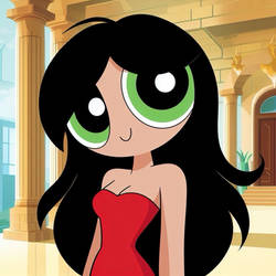 Teen Buttercup in the Little Red Dress 26