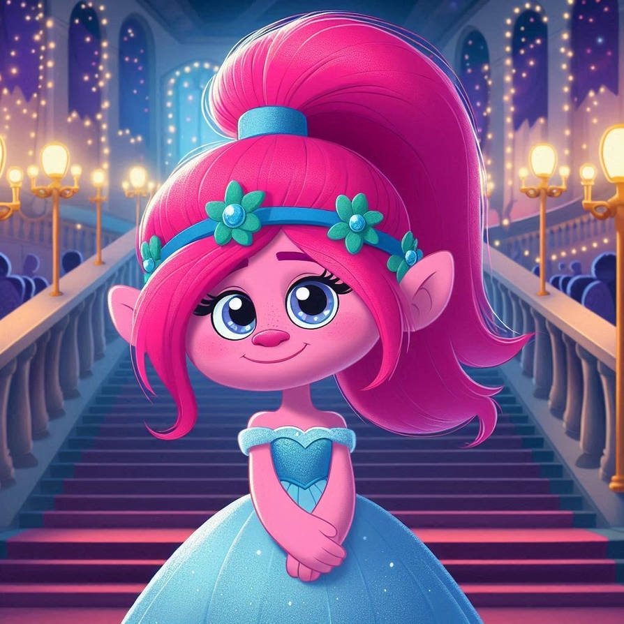 Princess Poppy Rocker Trolls: Poppy is a Pure Princess by CrawfordJenny on DeviantArt