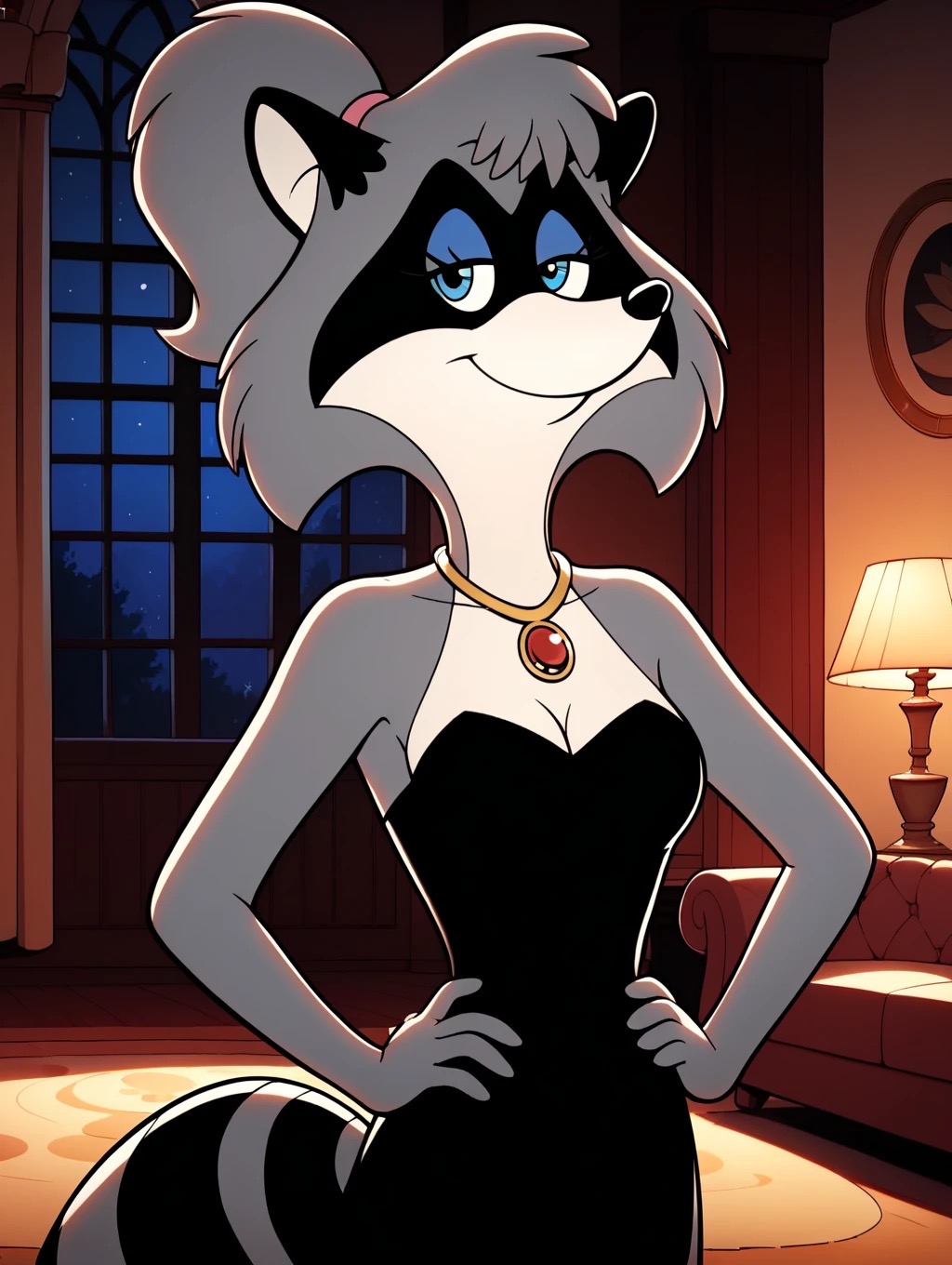 Lisa Racoon Lisa Raccoon in the Little Black Dress 13 by CrawfordJenny on DeviantArt