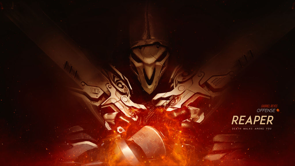 Reaper Wallpaper Overwatch By Gramcyyy On Deviantart