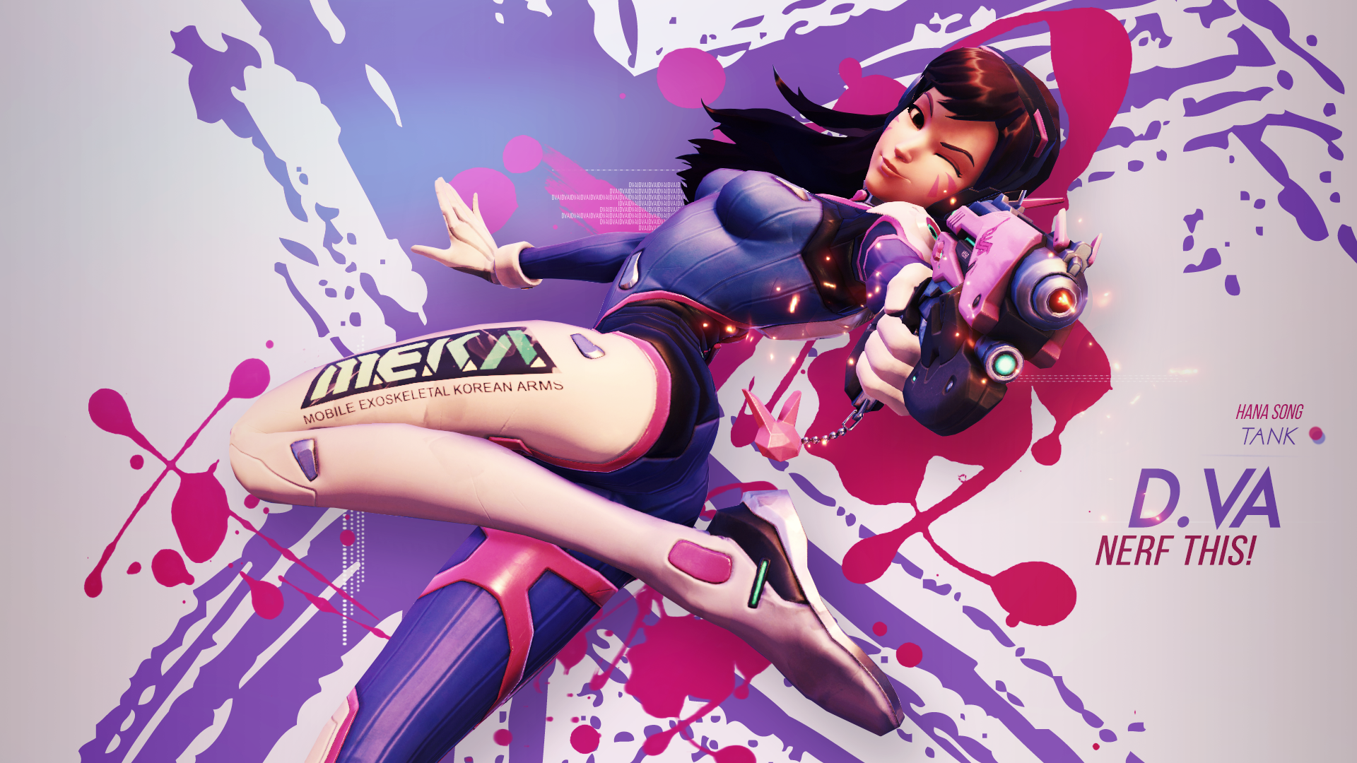 DVa Wallpaper - Overwatch