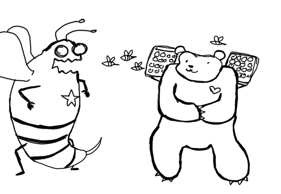 bees and bears