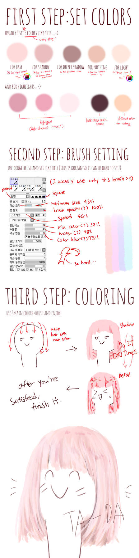 Hair Coloring Tutorial by Yaya Chan by YayaChann on DeviantArt