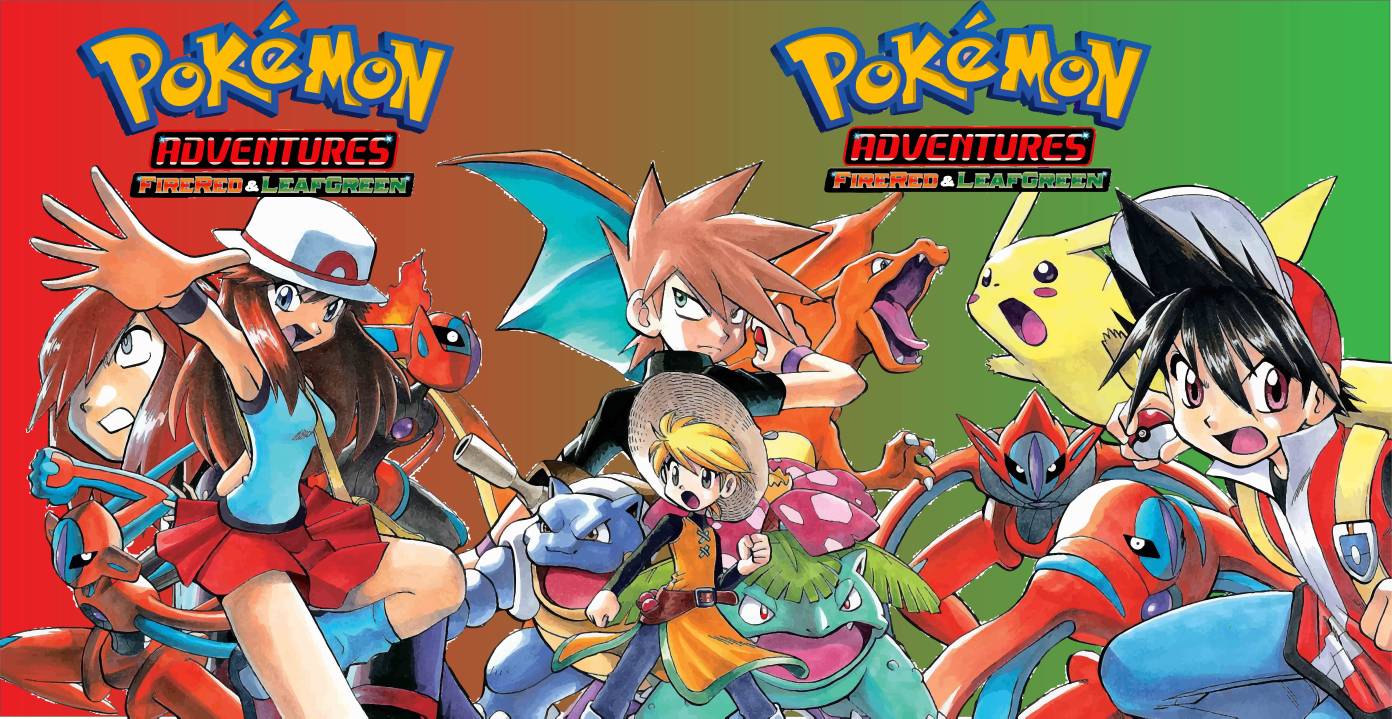 Mangá Pokémon Adventures - Arco FireRed e LeafGreen