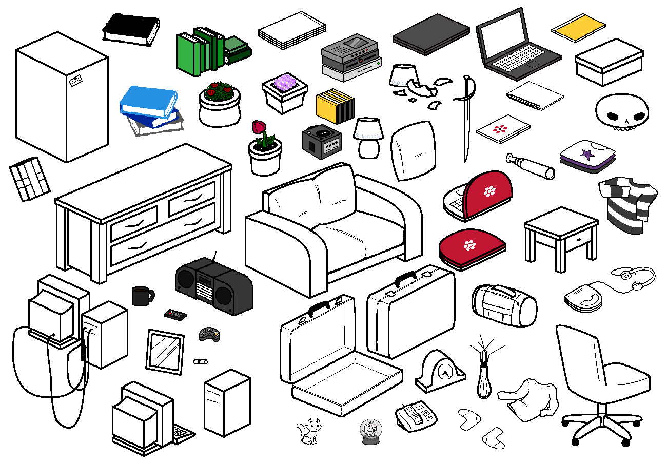 Furniture Compilation 1 by Blizzriel