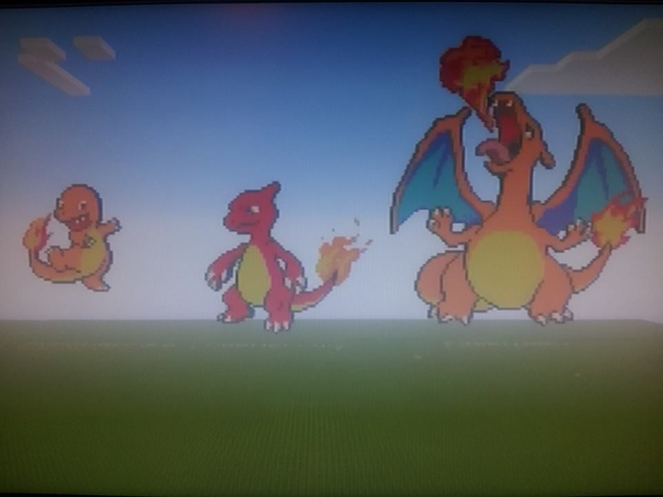 Charmander Evolution Minecraft Pixel Art By Vocalhal02 On Deviantart Charmander Evolution Minecraft Pixel Art By Vocalhal02 On Deviantart