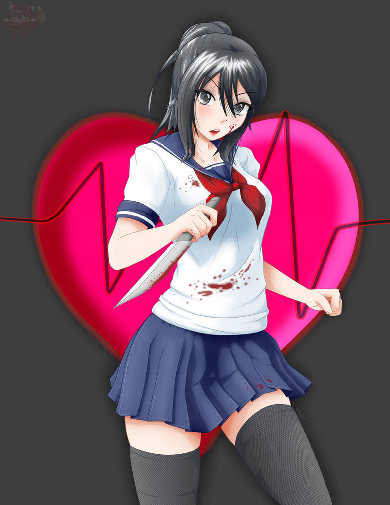 Ayano Aishi Yandere chan Fanart By Vezuki On DeviantArt ayano-aishi-yandere-chan-fanart-by-vezuki-on-deviantart