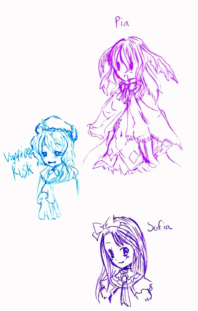 Rune Factory 3 doodles