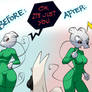Indor x Aoi? - Before and After