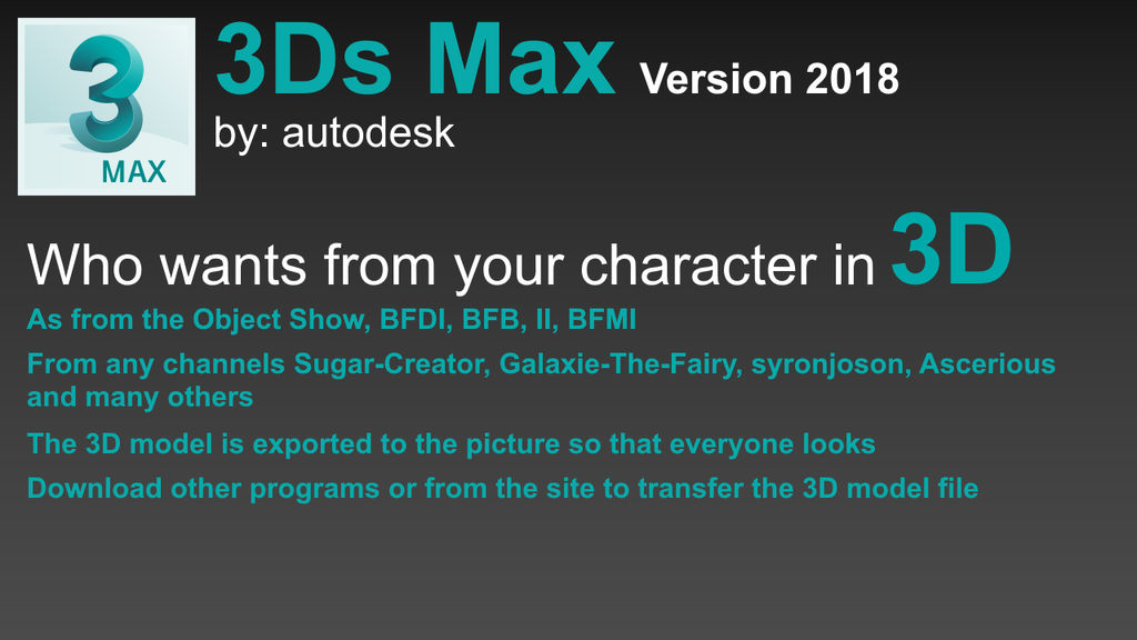 Votings in 3Ds Max