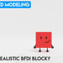 3D Realistic BFDI Blocky in Blender (Video)