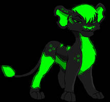 glowing kougra