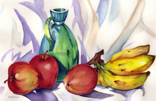 Watercolor Still Life