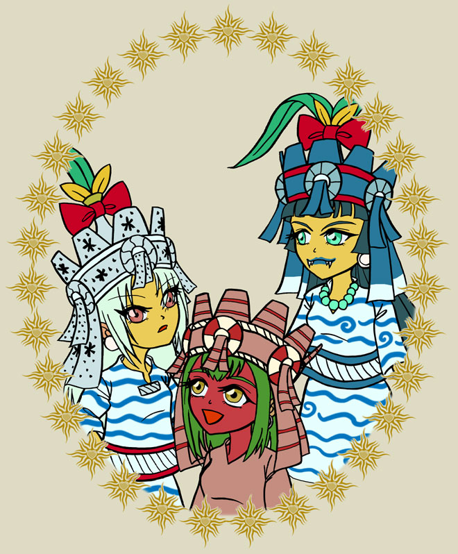 Elder sisters of Tlaloque