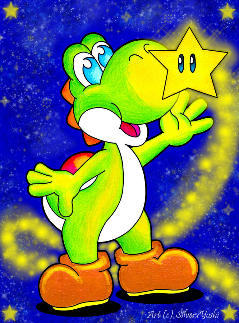 Yoshi's Star by SilverxYoshi on DeviantArt