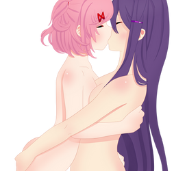 Yuri x Natsuki - DDLC Fanart