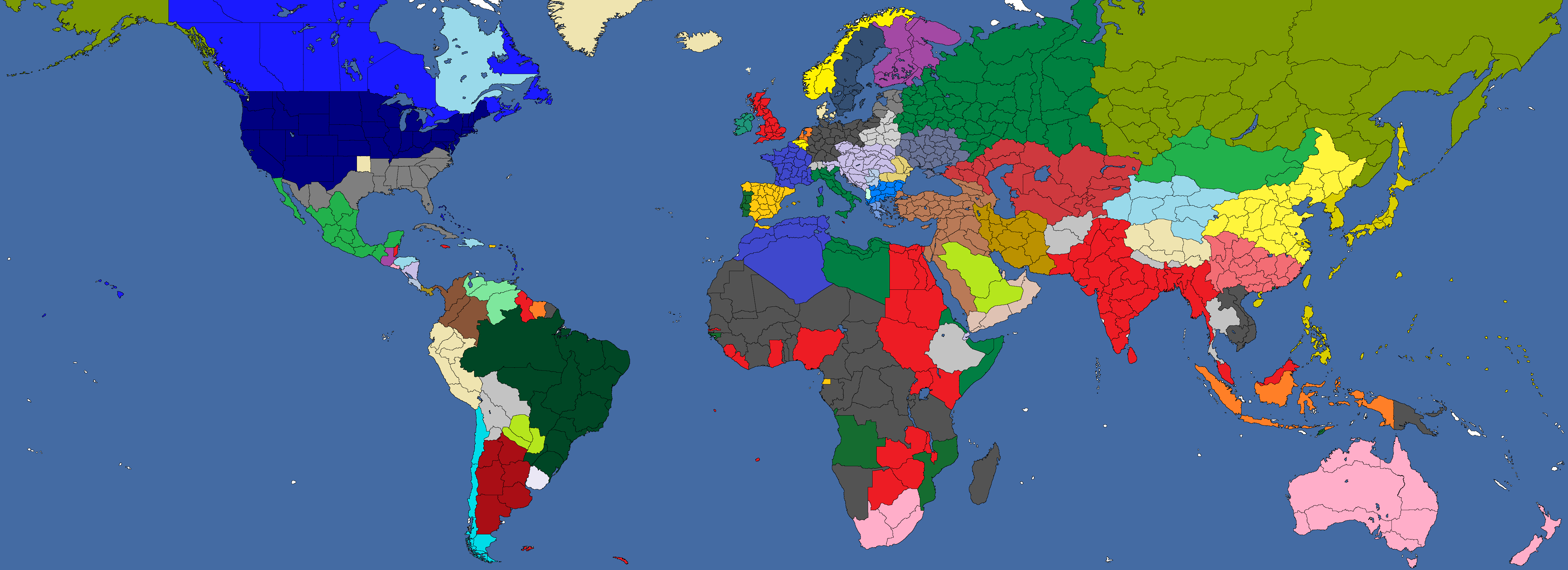 World Map 1924 By Captcorp On DeviantArt world-map-1924-by-captcorp-on-deviantart
