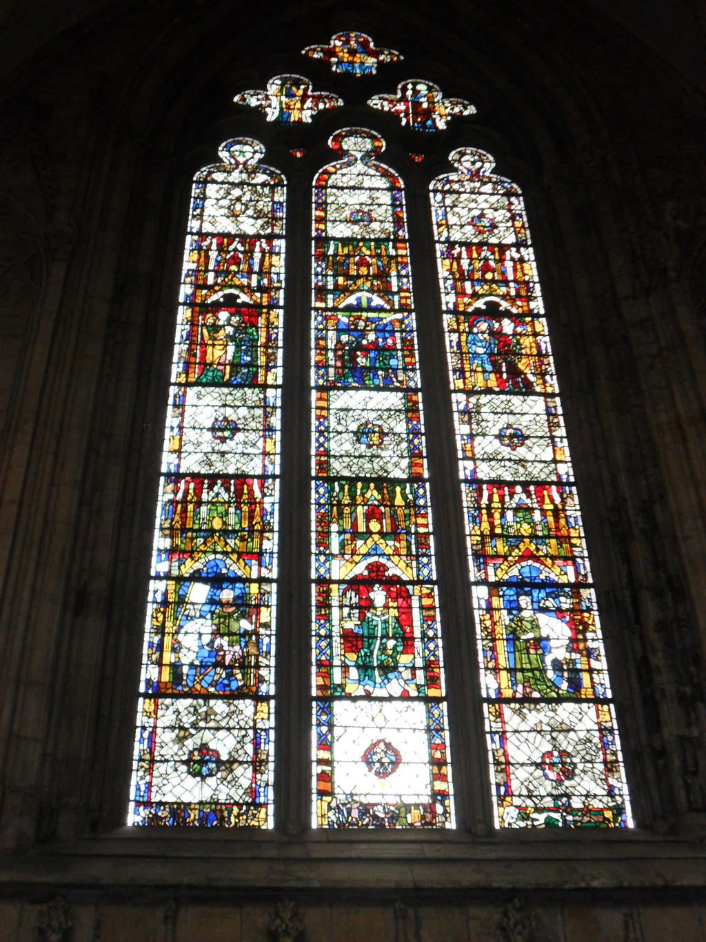 Stained Glass Window, York Minster