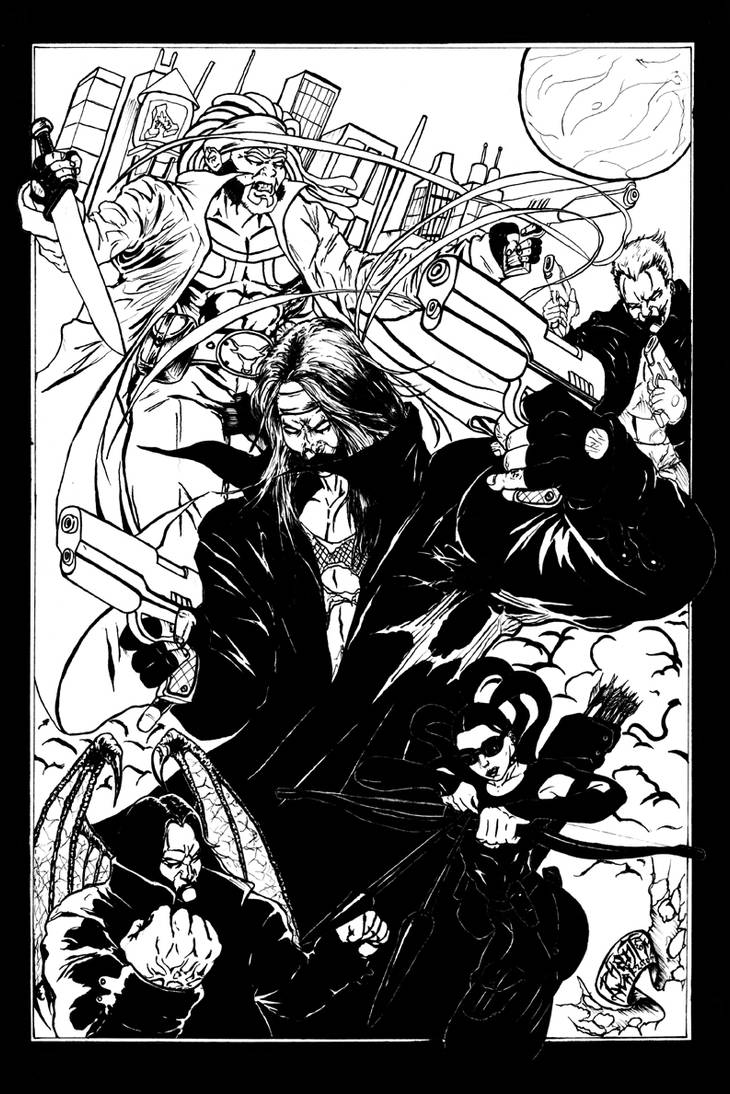 BLOOD, SHELLS, AND ROSES art by thaphantom on DeviantArt