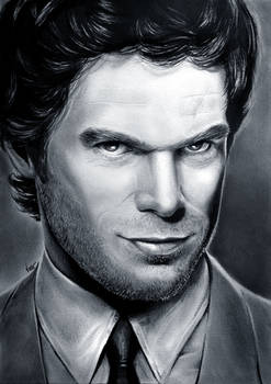 Dexter pencil drawing