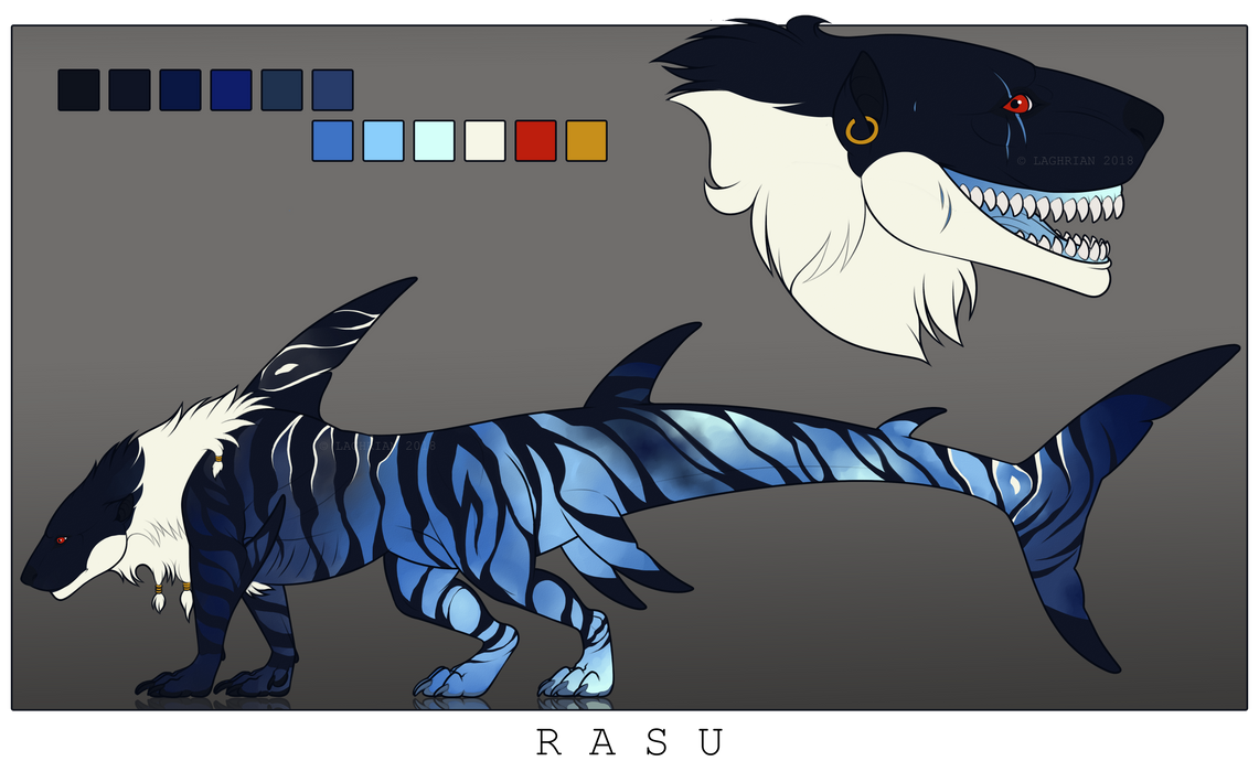 Rasu P Rasu Reference Sheet SOLD by Laghrian on DeviantArt