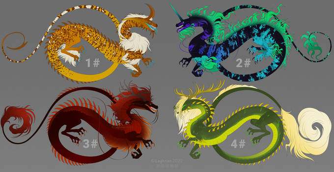 Eastern Dragon Adoptables #2 CLOSED