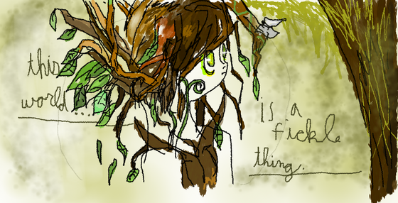 Tree Personification Drawing Tree personification by avalongirl9 on DeviantArt