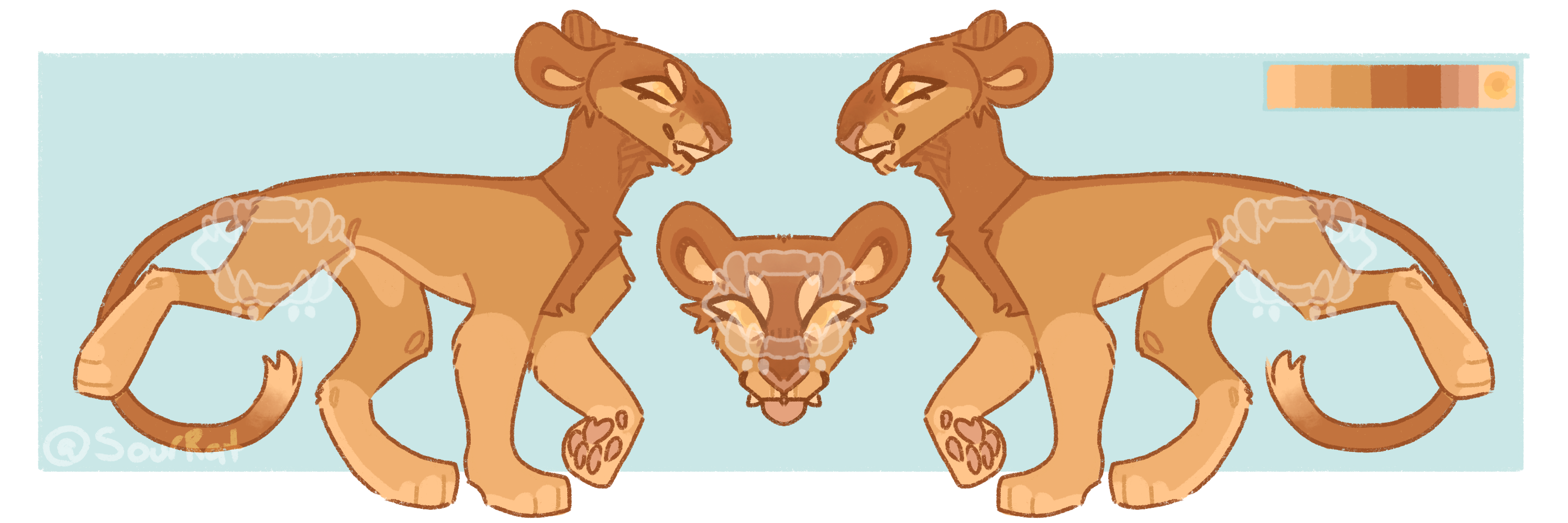 Custom Ref - Fawnni by SourRat on DeviantArt