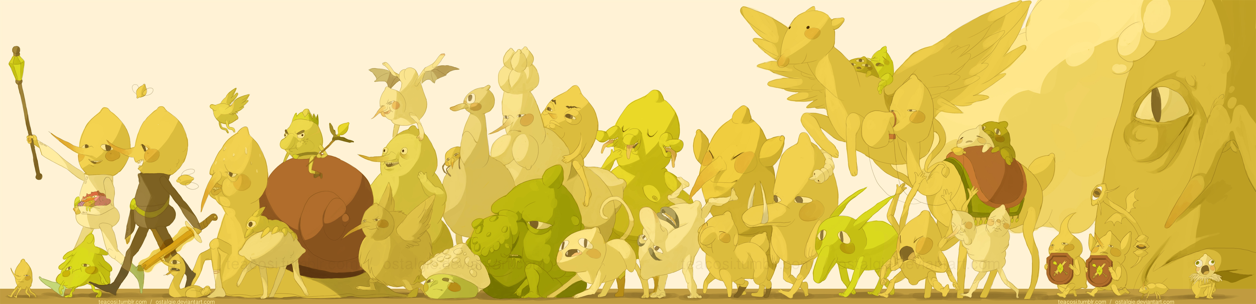 the big lemongrab family