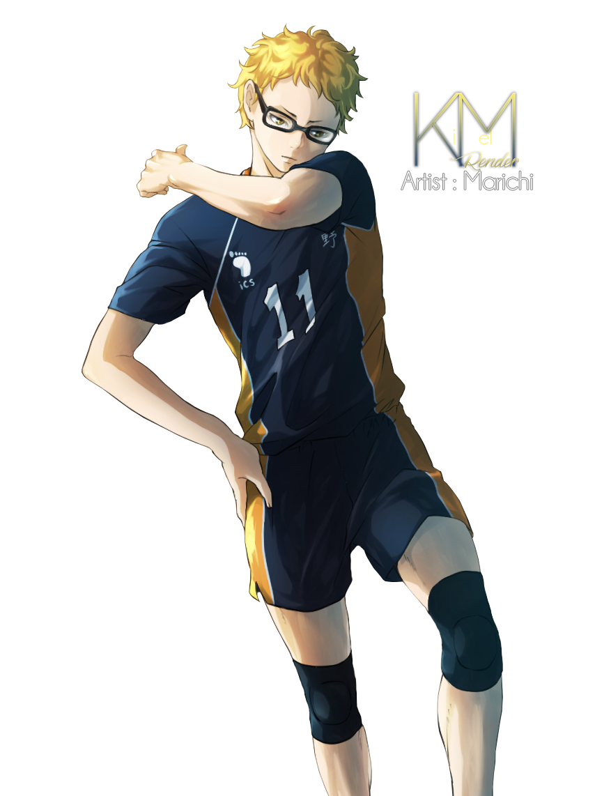 Render Haikyuu Tsukishima Kei